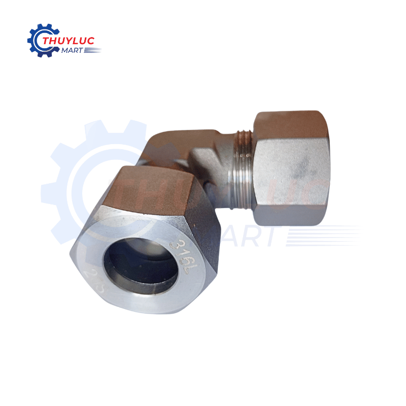 Nối vuông SS316, 20S, M30x2, W20S-SS