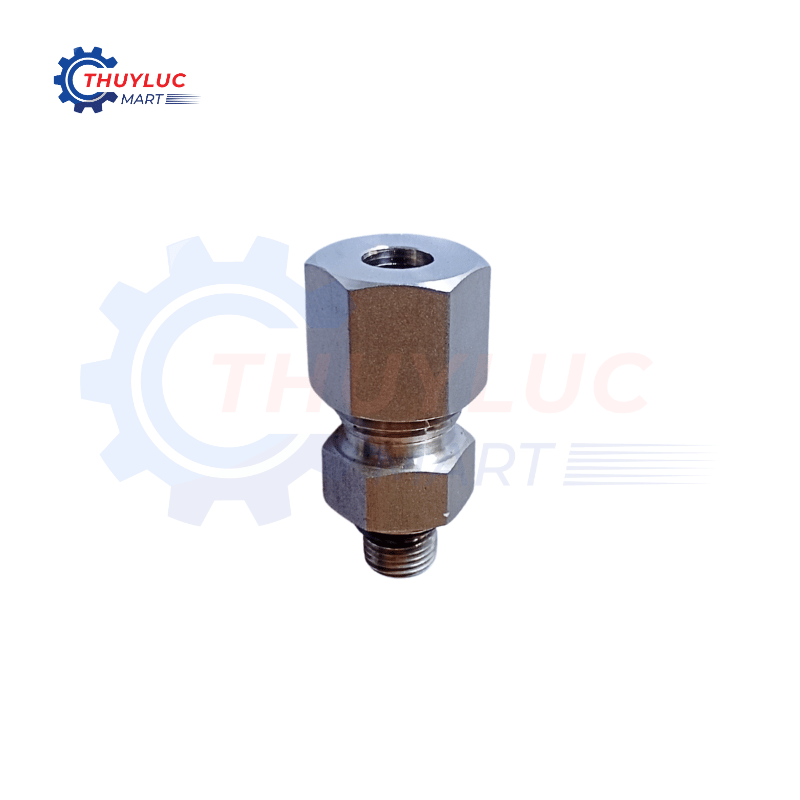 Nối thẳng SS316 08S - G1/8'', GE08SR1/8ED-SS