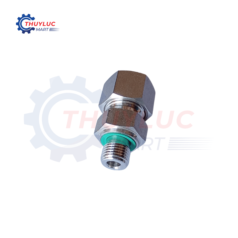 Nối thẳng SS316 12S - G1/4'', GE12SR1/4ED-SS
