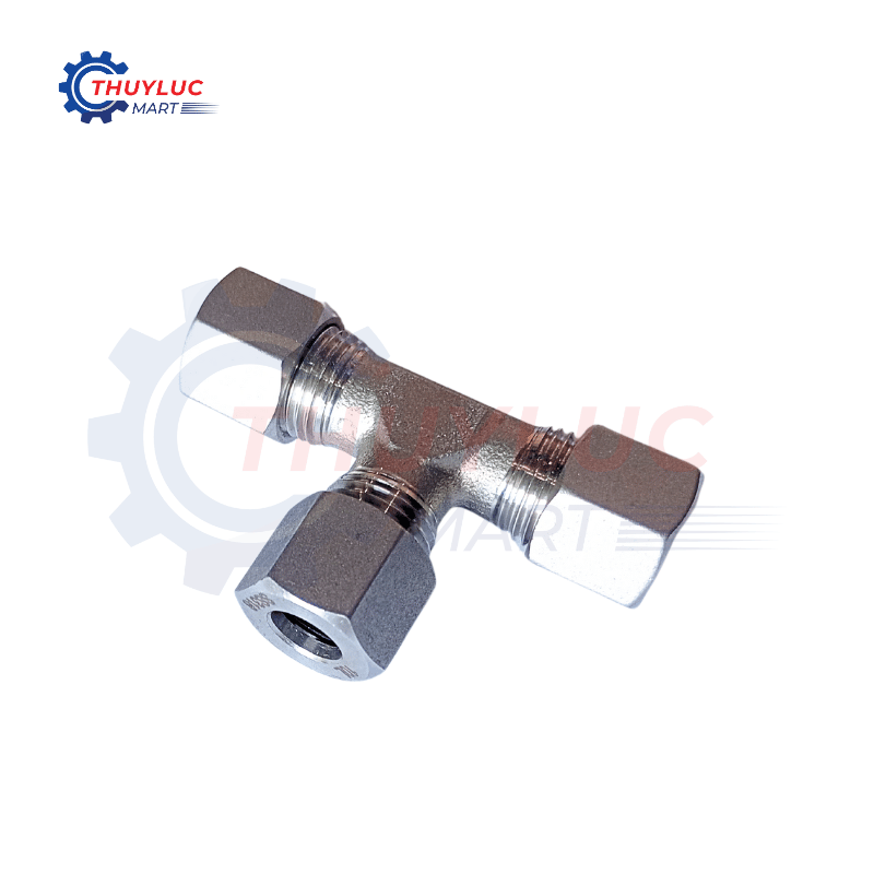 Nối T SS316 10L, M16x1.5, T10L-SS