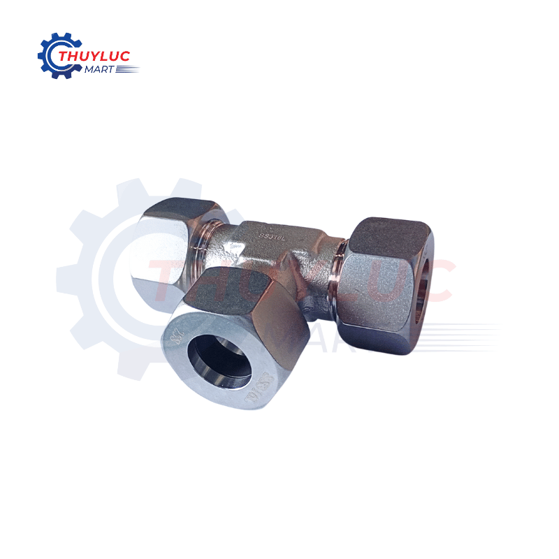 Nối T SS316, 25S, M36x2, T25S-SS