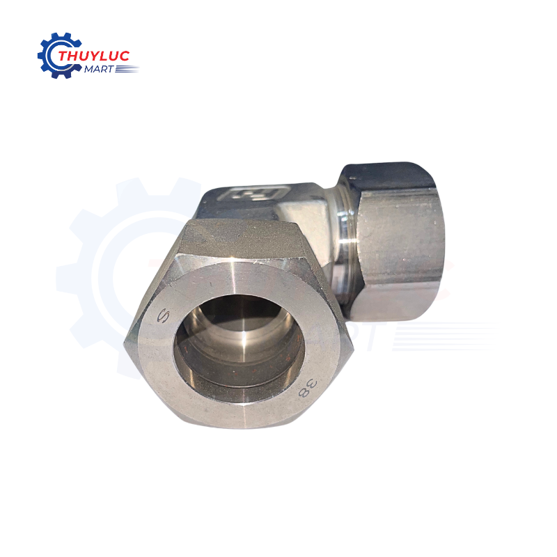 Nối vuông SS316, 38S, M52x2, W38S-SS
