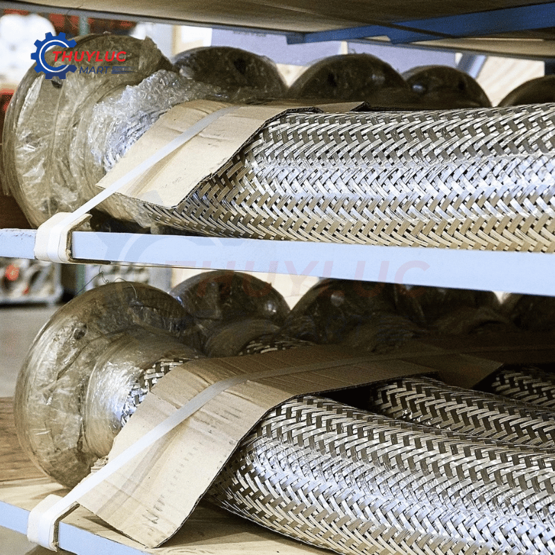 Vỏ lưới ruột gà inox 10”, P3-160.SL