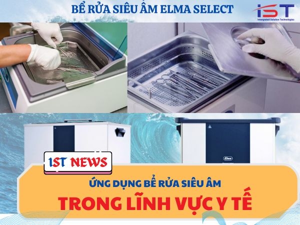 Tại sao bể rửa siêu âm được sử dụng trong ngành y tế?