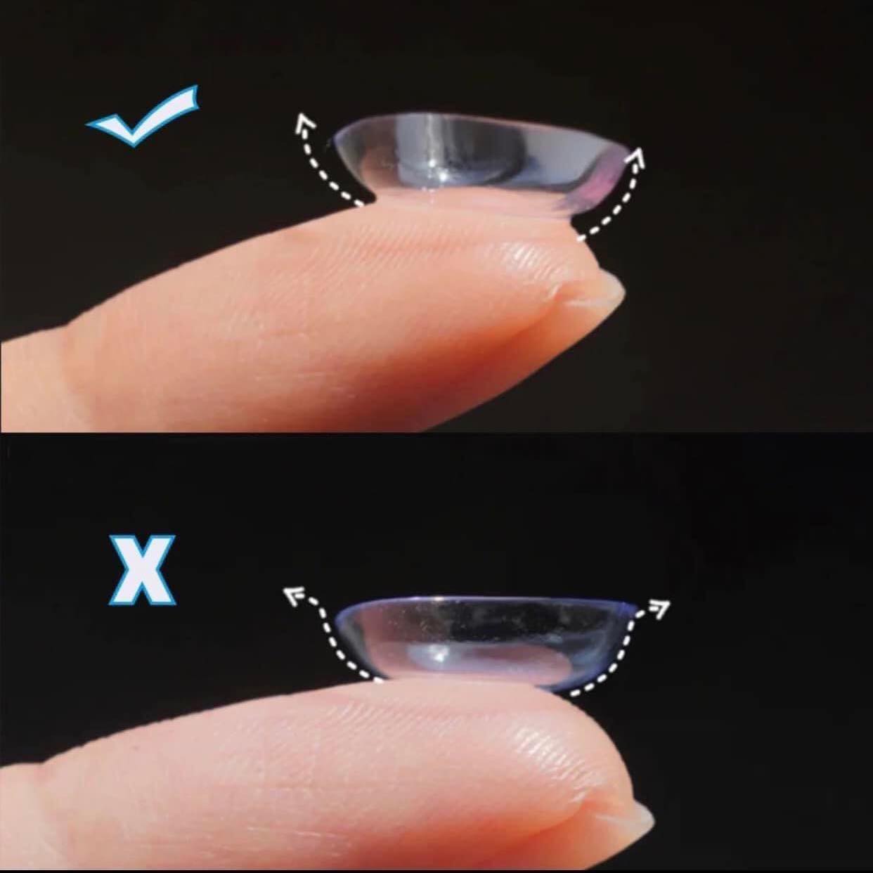 Kính Áp Tròng RUBYEYES Trong Suốt 1-5 Độ