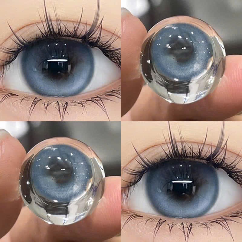 Kính Áp Tròng Màu Xanh Milk Jelly Blue / 799 Blue