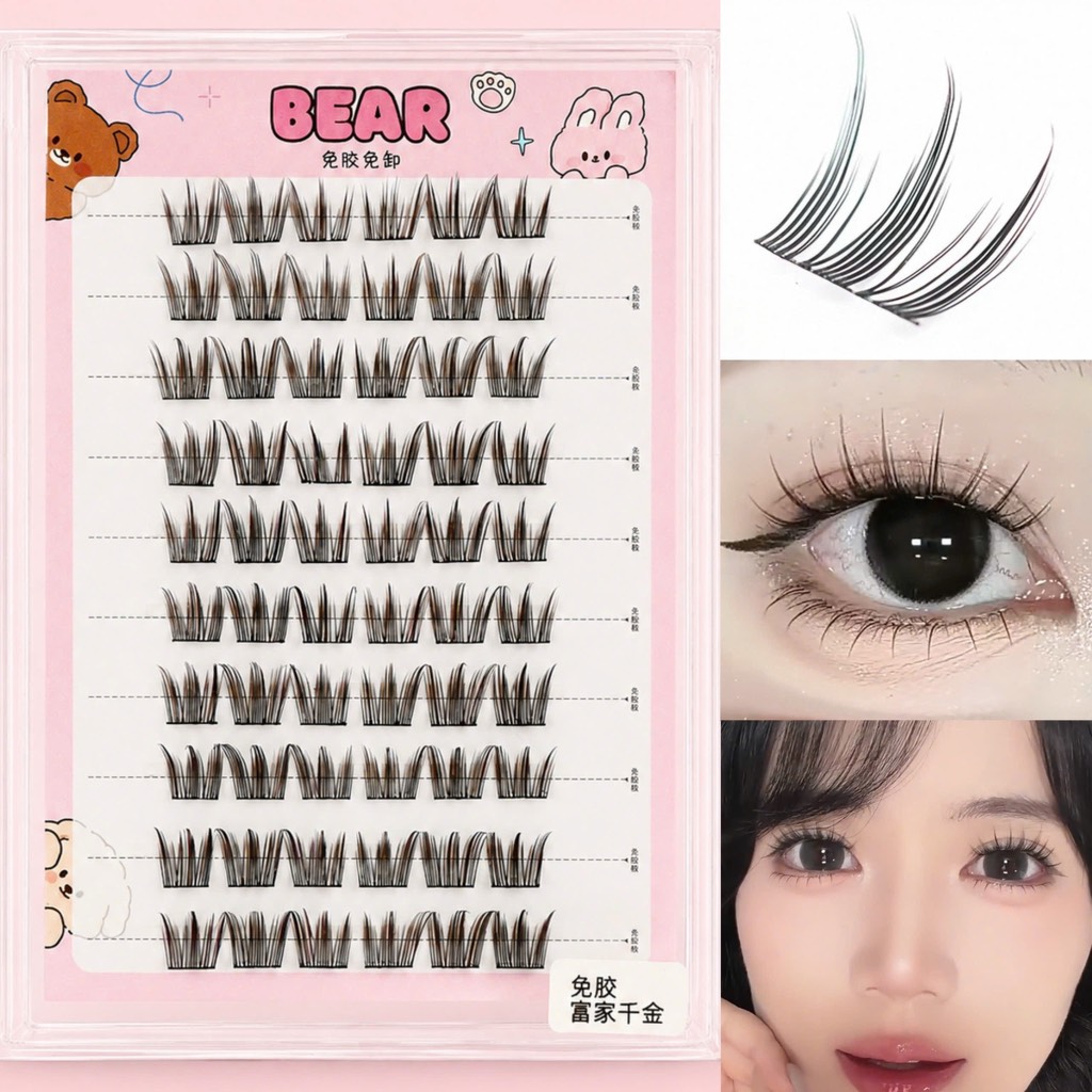 Tổng Hợp Mi Giả 10 Hàng Sẵn Keo