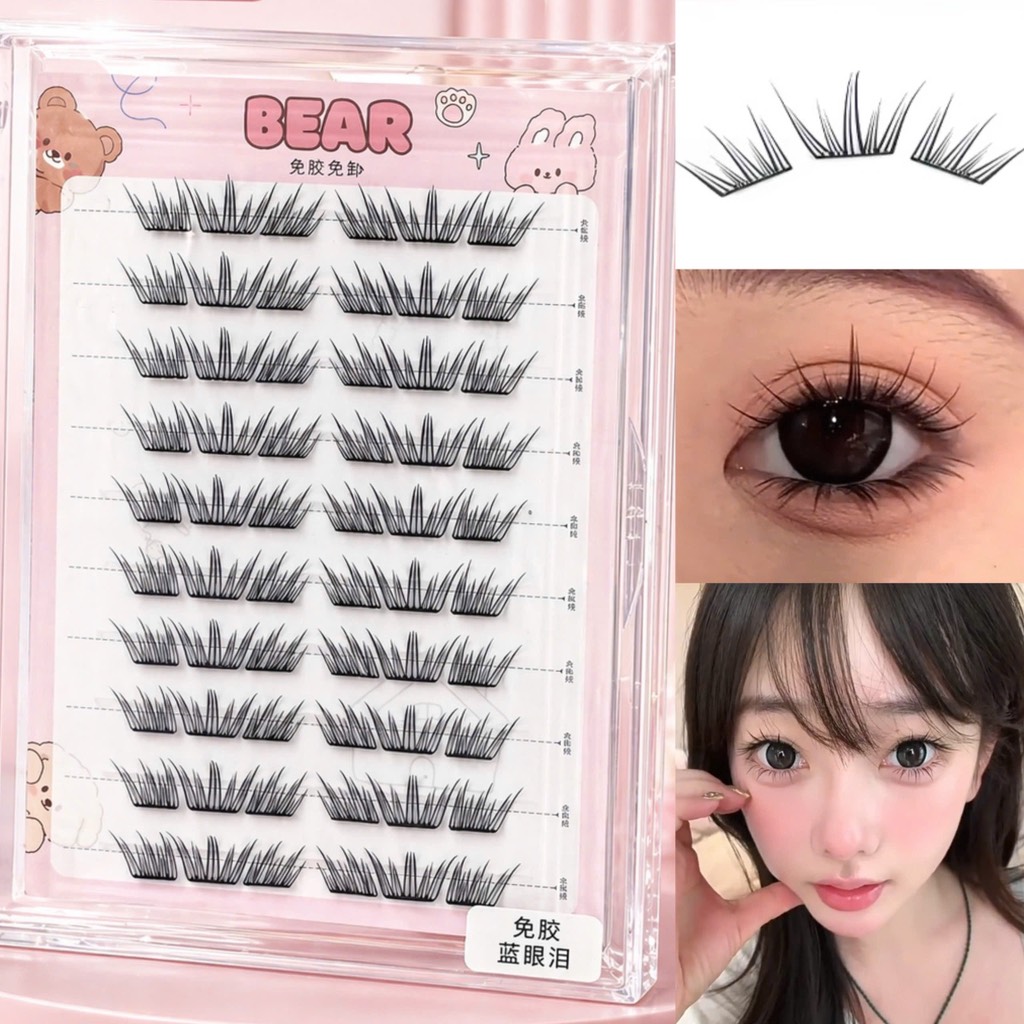 Tổng Hợp Mi Giả 10 Hàng Sẵn Keo
