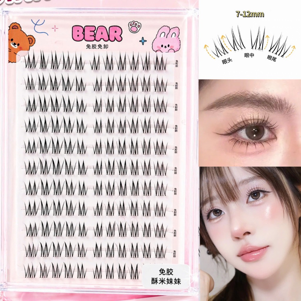 Tổng Hợp Mi Giả 10 Hàng Sẵn Keo