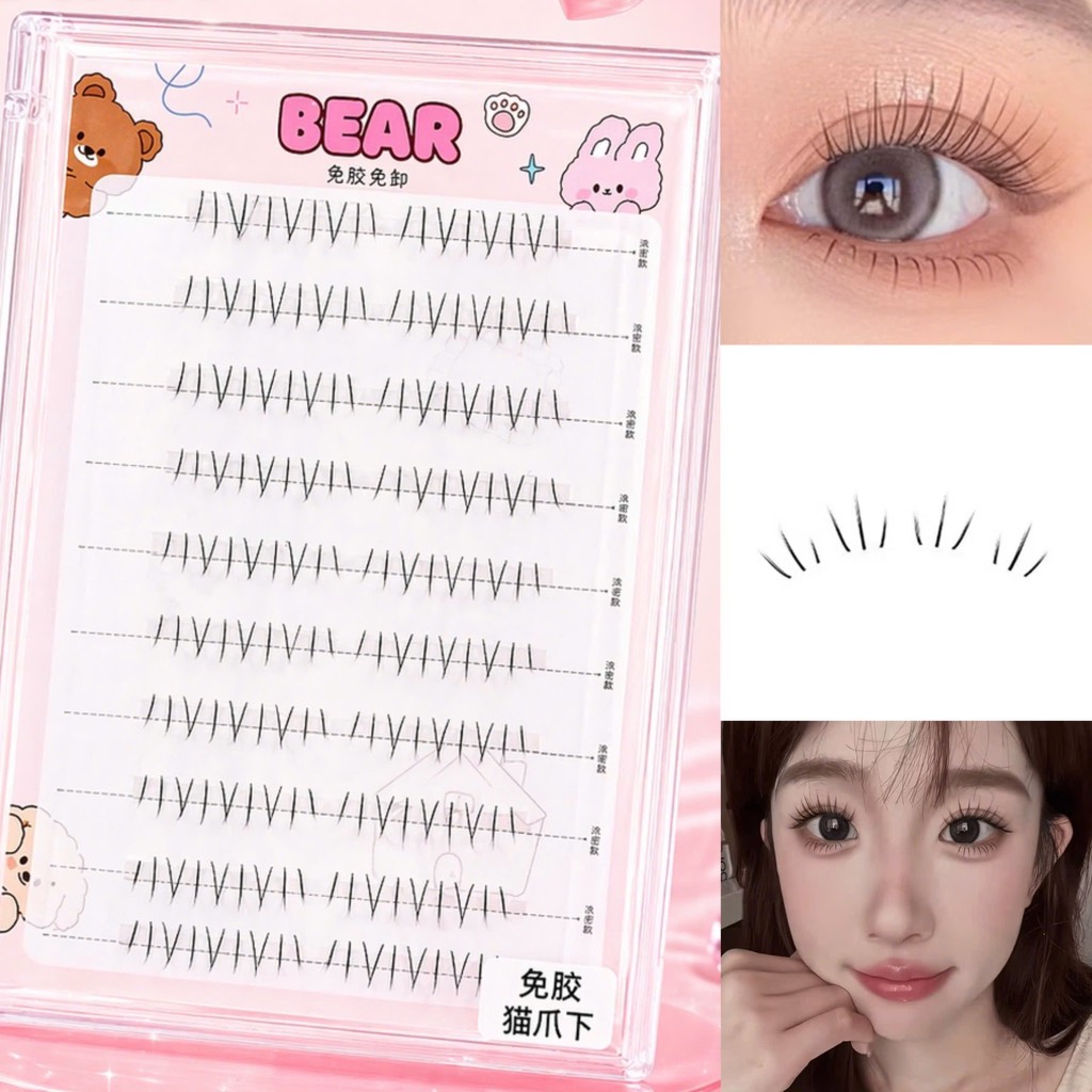 Tổng Hợp Mi Giả 10 Hàng Sẵn Keo