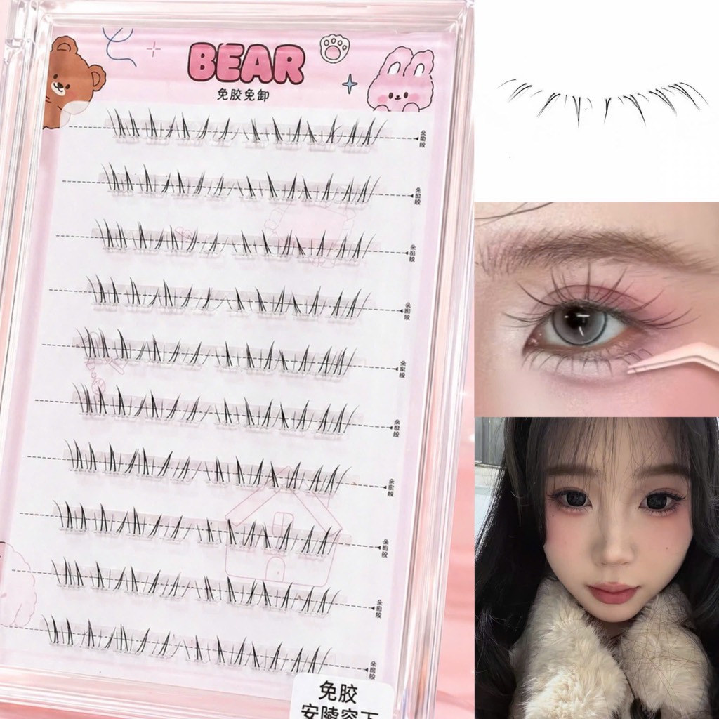 Tổng Hợp Mi Giả 10 Hàng Sẵn Keo