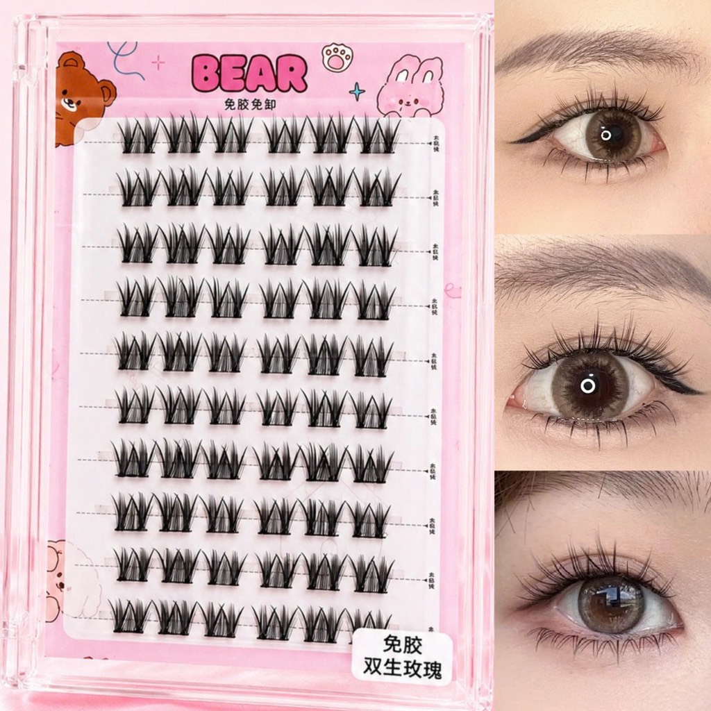 Tổng Hợp Mi Giả 10 Hàng Sẵn Keo