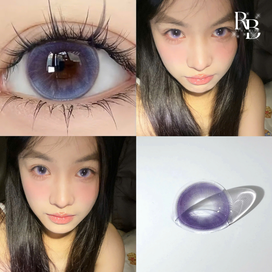 Kính Áp Tròng Màu Tím Tiny Violet