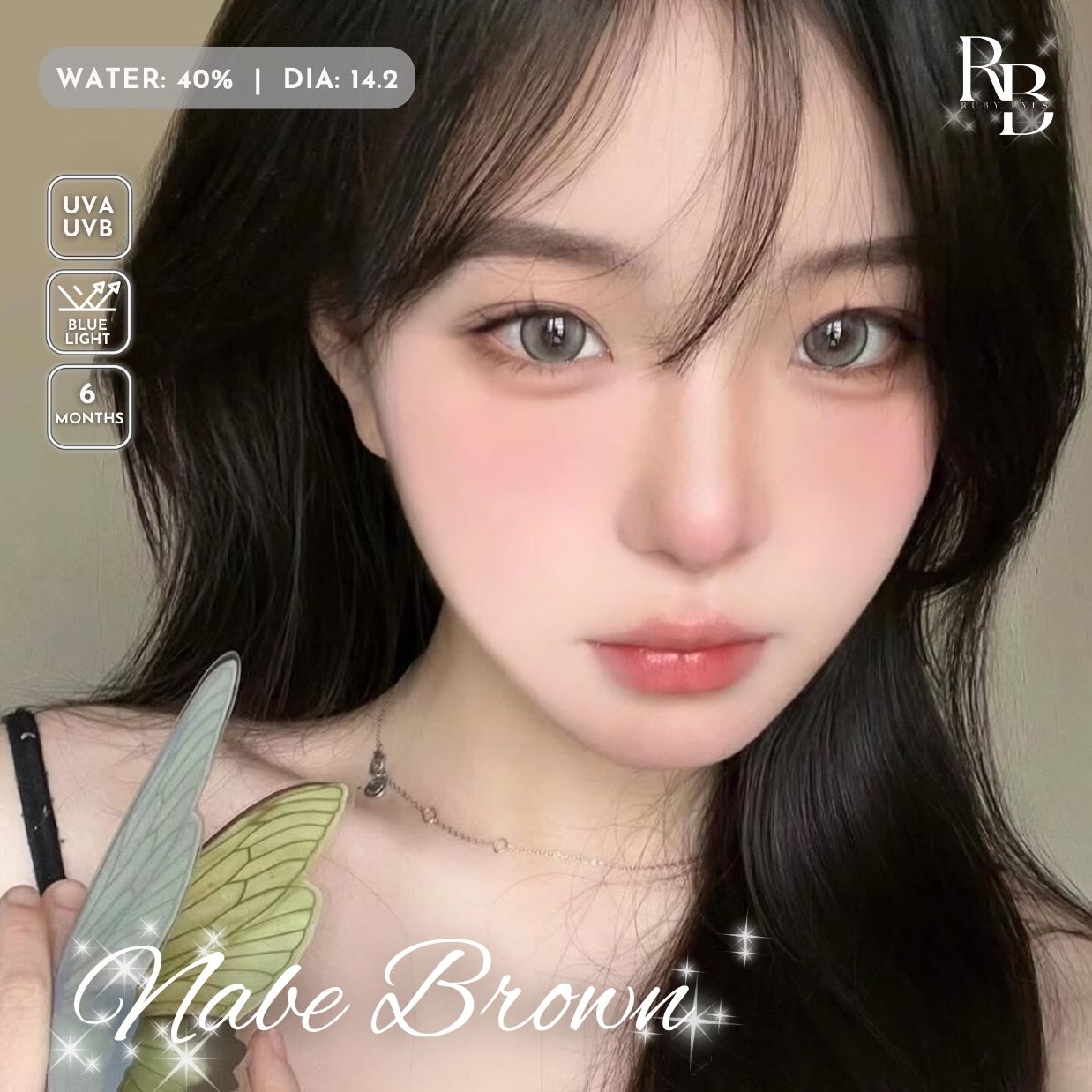 Kính Áp Tròng Dreamoon Màu Nâu Nabe Brown