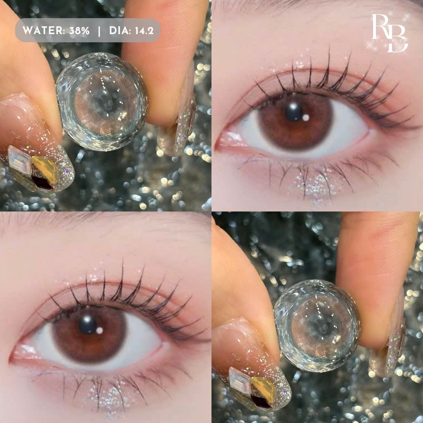 Lens Mắt Màu Nâu BN-843