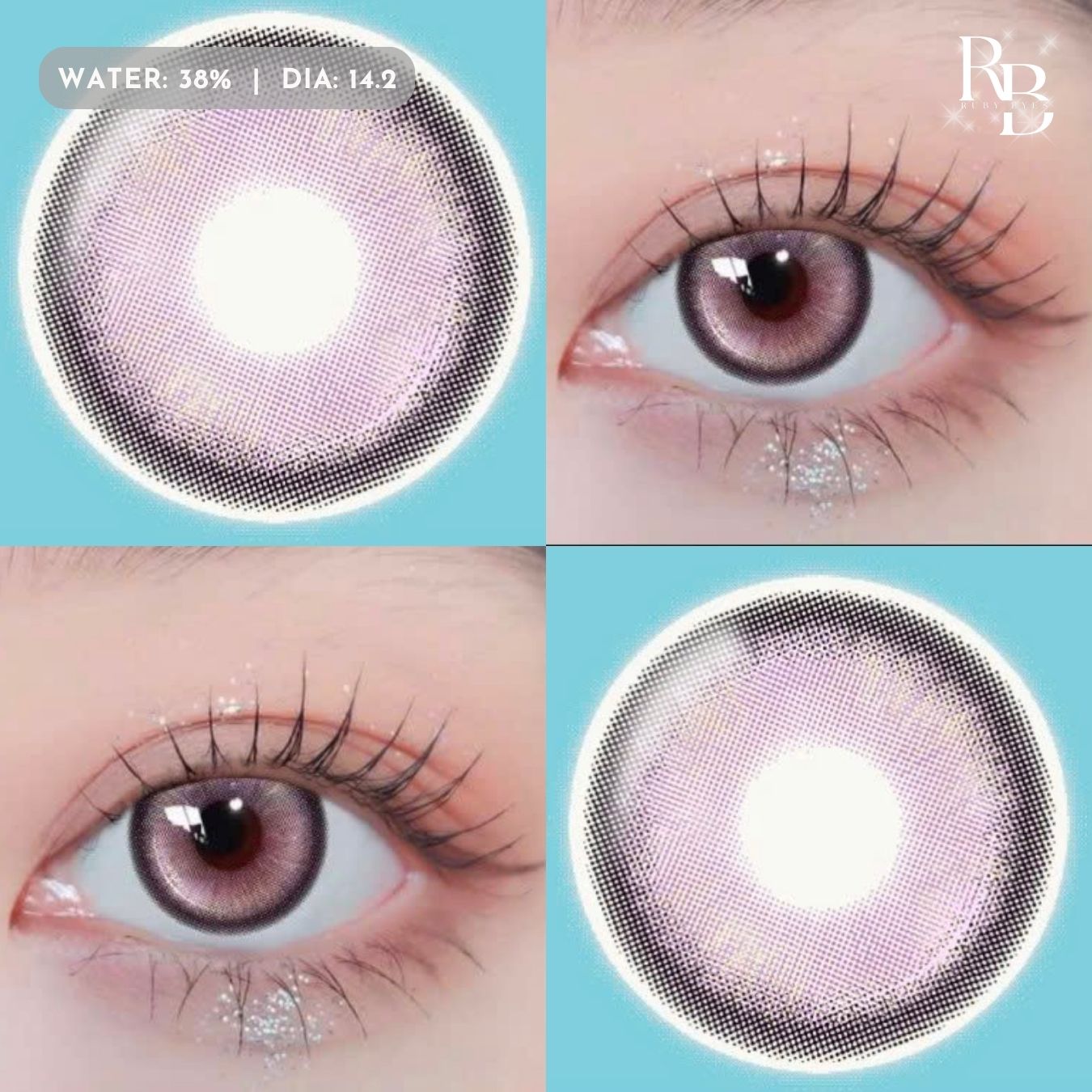 Lens Mắt Màu Tím VT-850