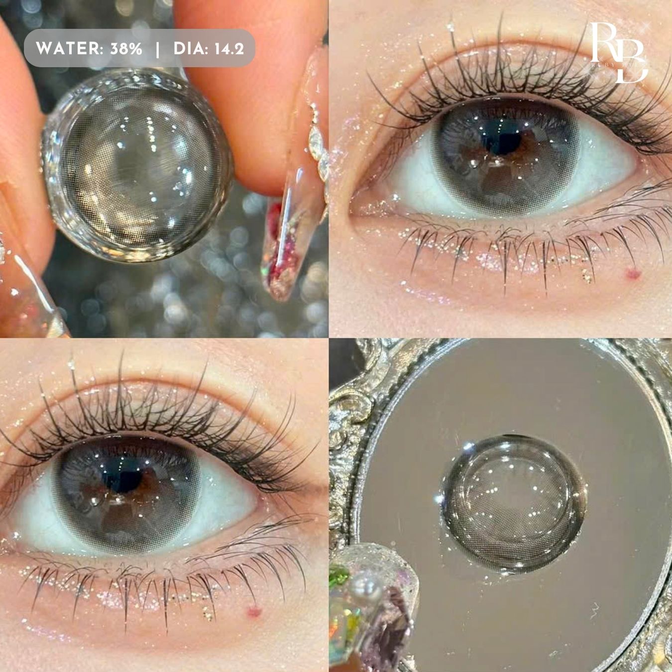 Lens Mắt Màu Xám GY-843