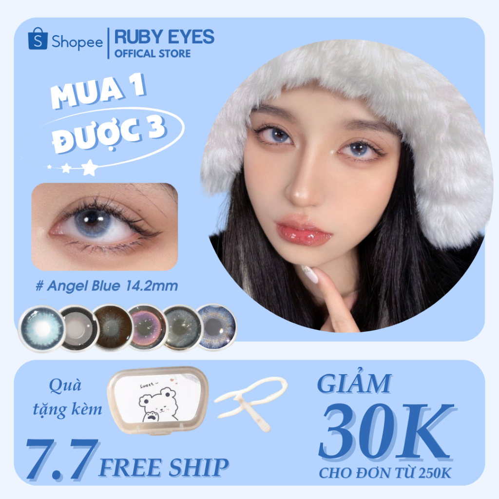 Combo Lens C795-2  + Ngâm Nhỏ