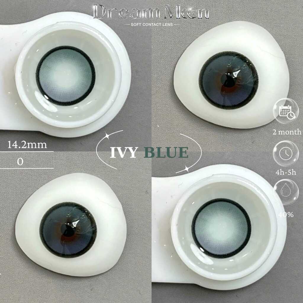 Kính Áp Tròng Dreamoon Màu Xanh Ivy Blue