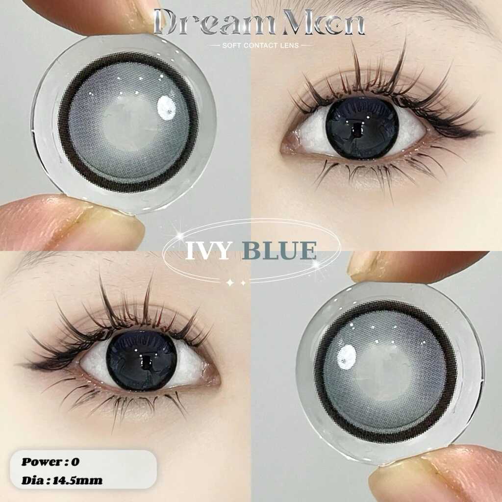 Kính Áp Tròng Dreamoon Màu Xanh Ivy Blue