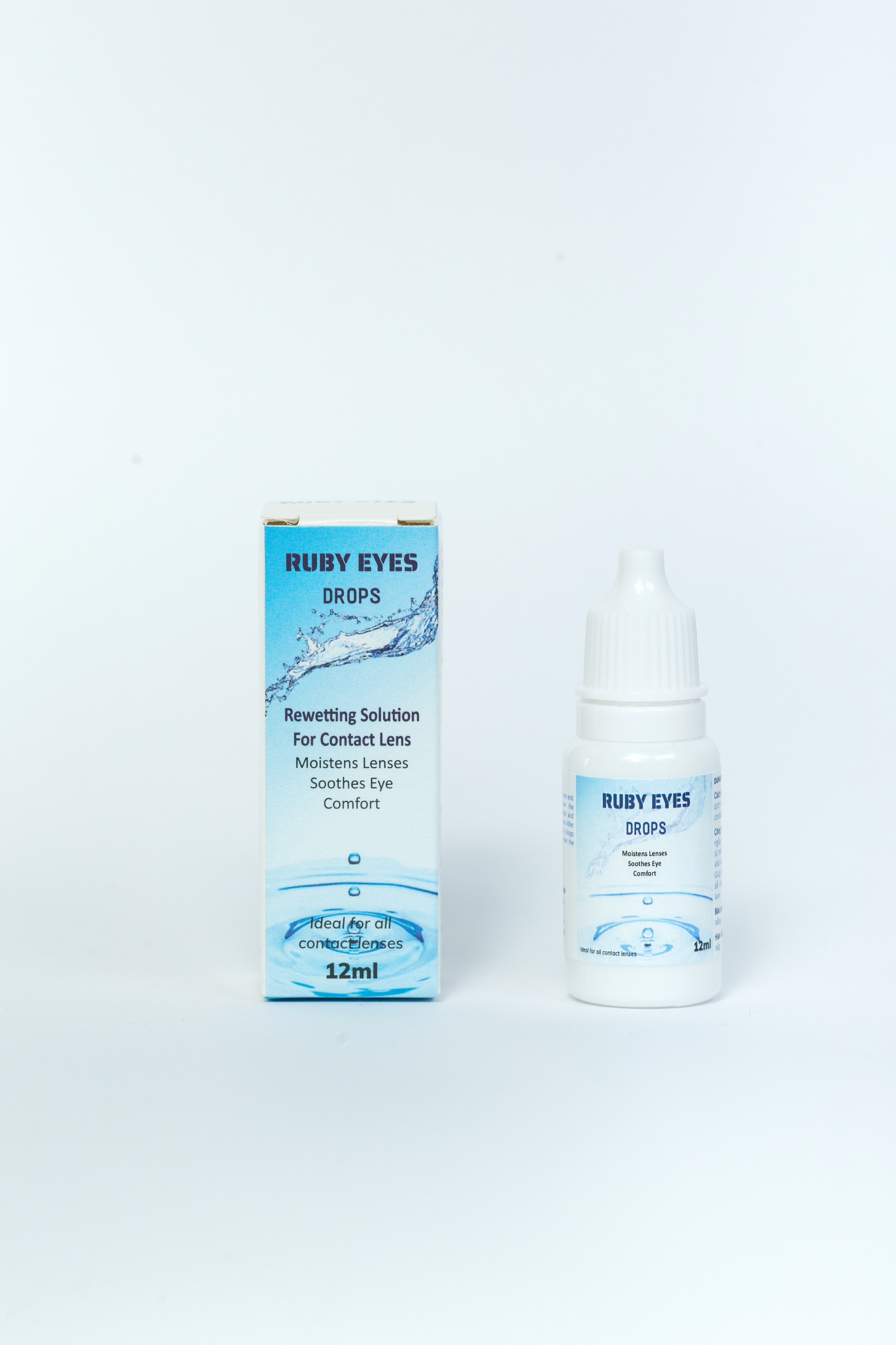 Nước Ngâm RUBYEYES Chuyên Dụng Cho Kính Áp Tròng 140ml