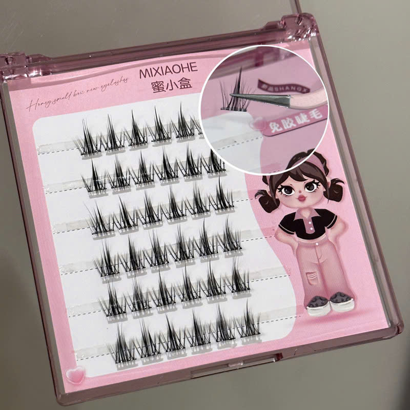 Mi Giả Tách Sợi Tự Dính Không Cần Keo MXH187-01