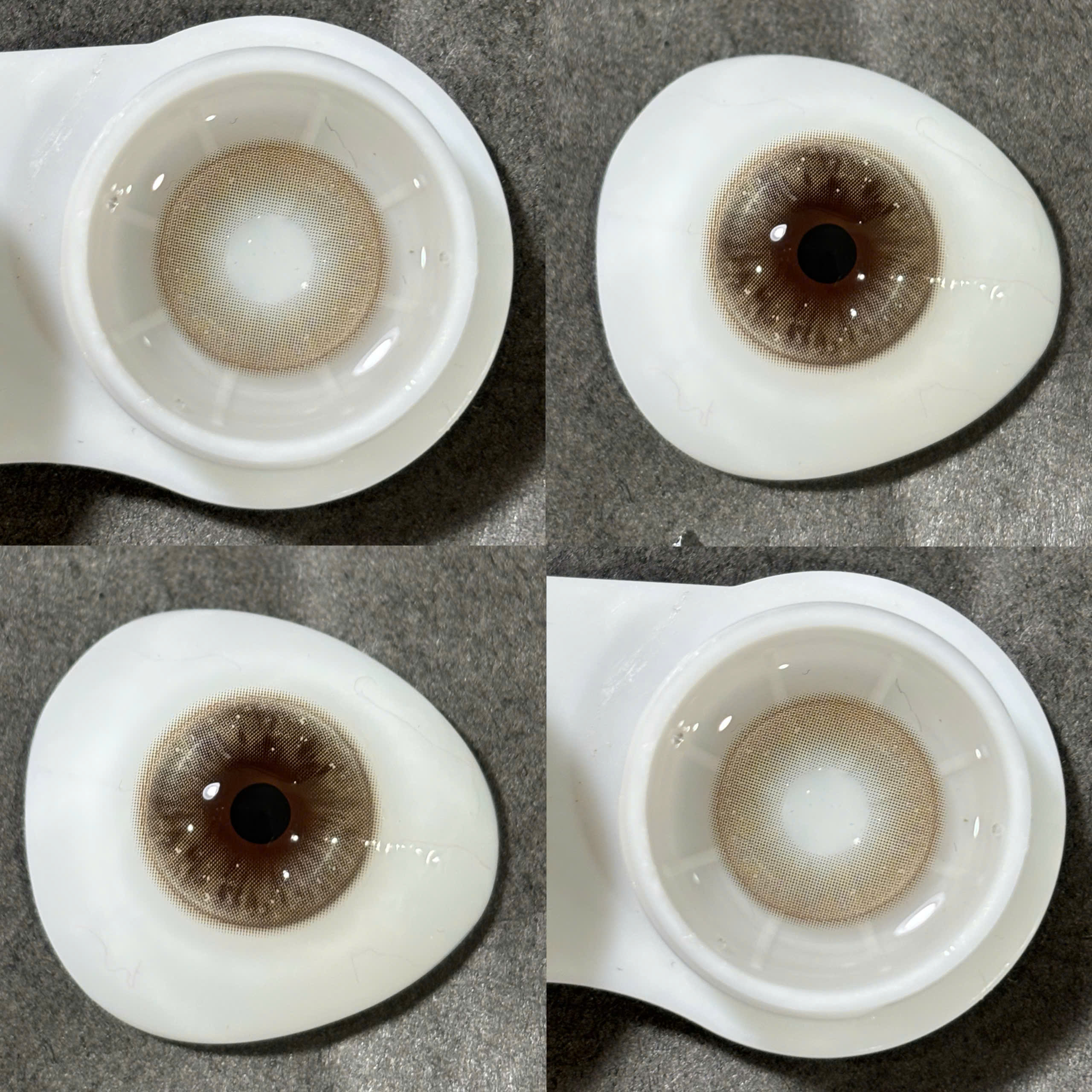 Kính Áp Tròng Màu Nâu Snowpine Brown