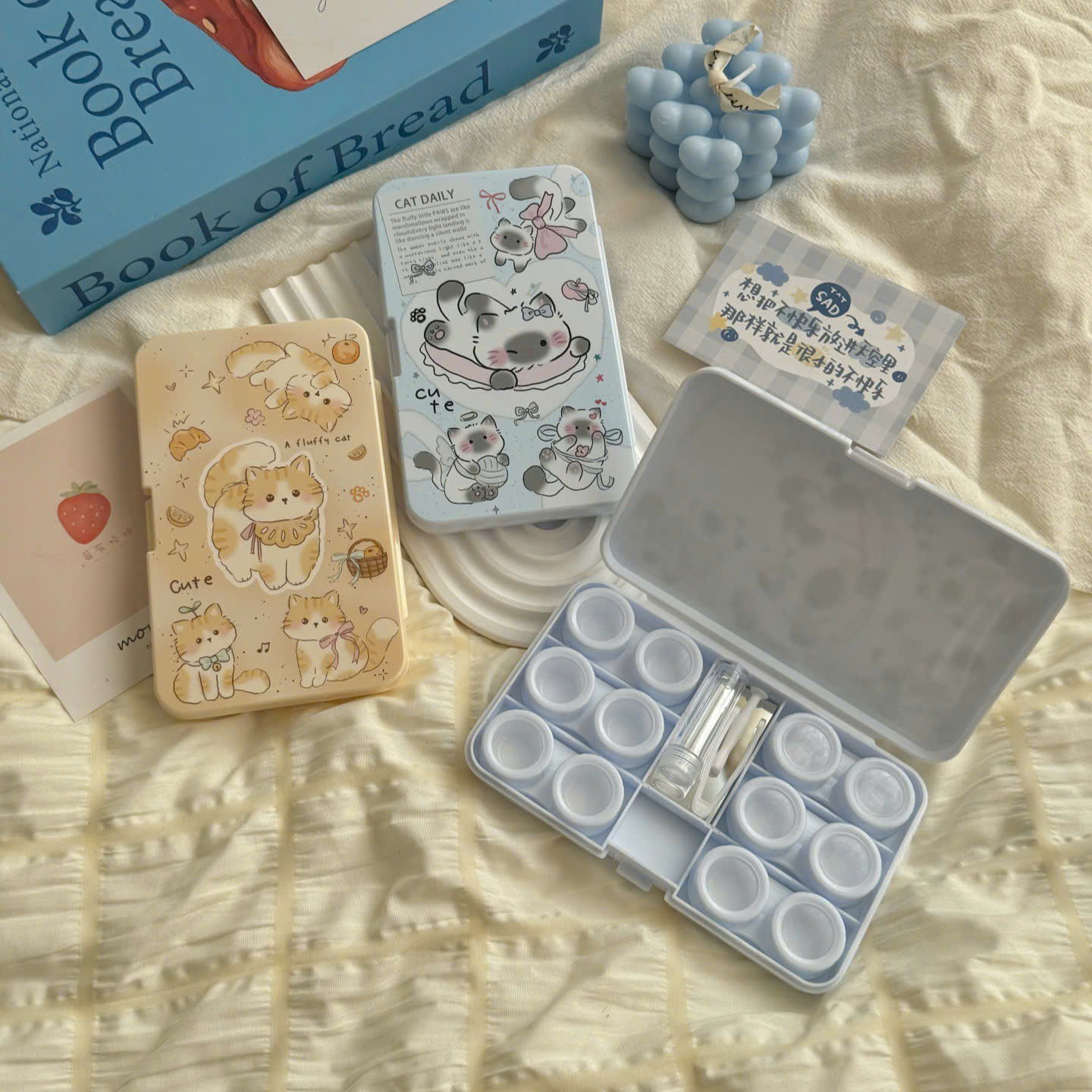 Khay Đựng 6 Cặp Lens Cat Dail