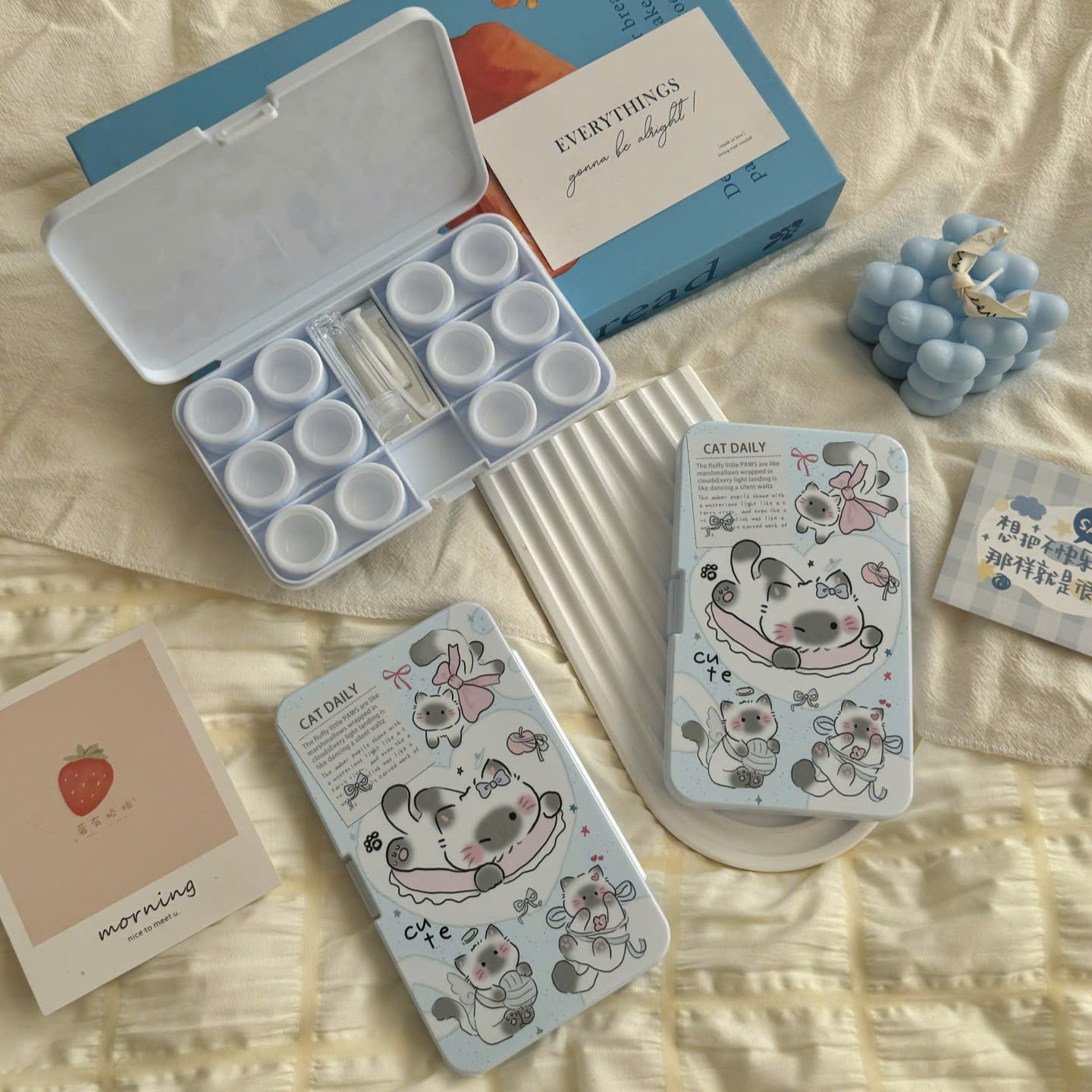 Khay Đựng 6 Cặp Lens Cat Dail