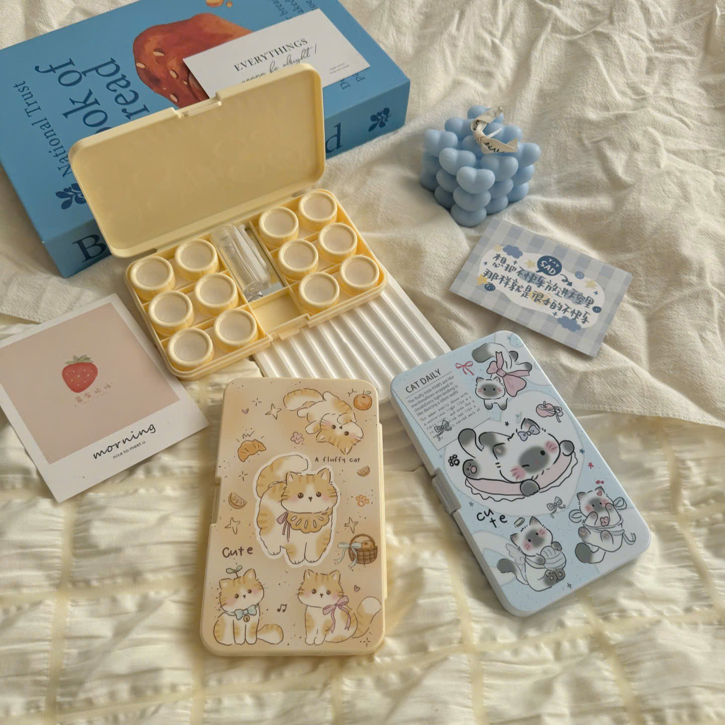 Khay Đựng 6 Cặp Lens Cat Dail