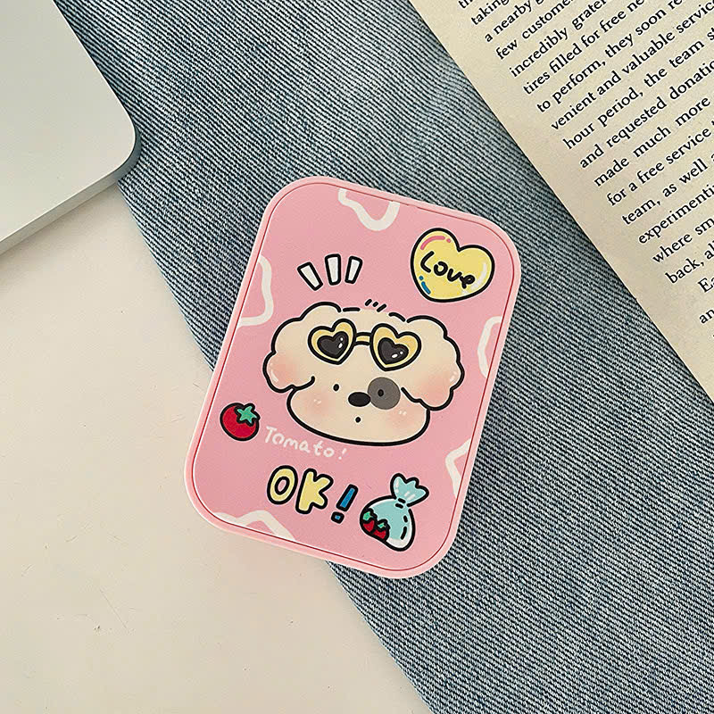 Khay Đựng 2 Đôi Lens - Love Dog