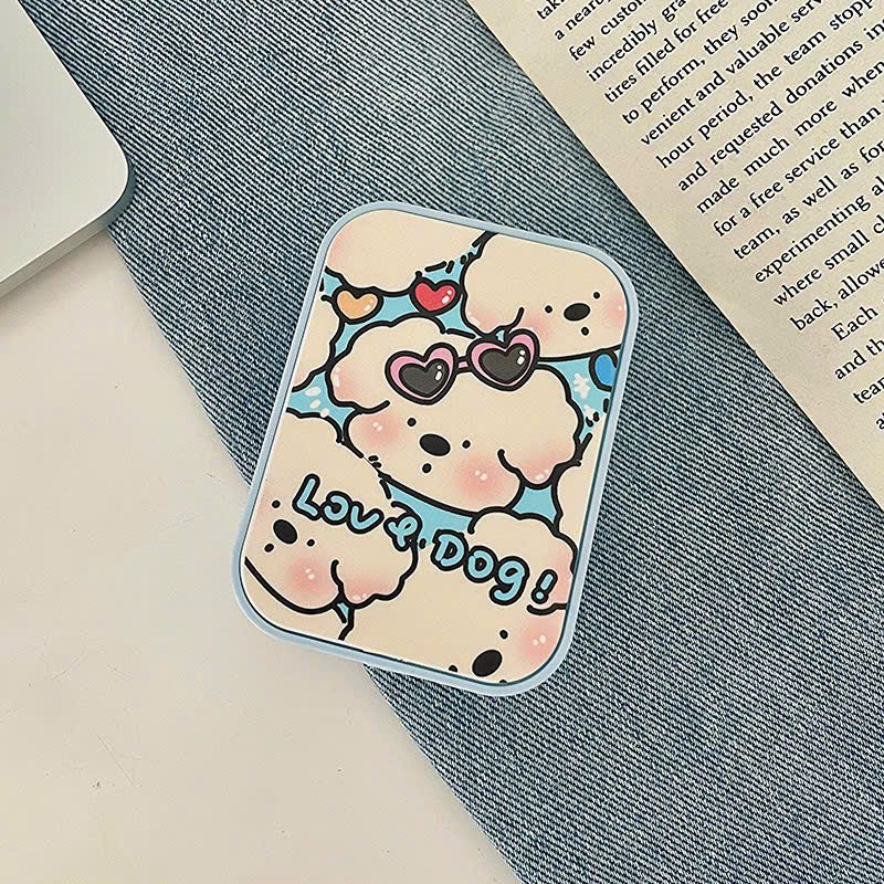 Khay Đựng 2 Đôi Lens - Love Dog