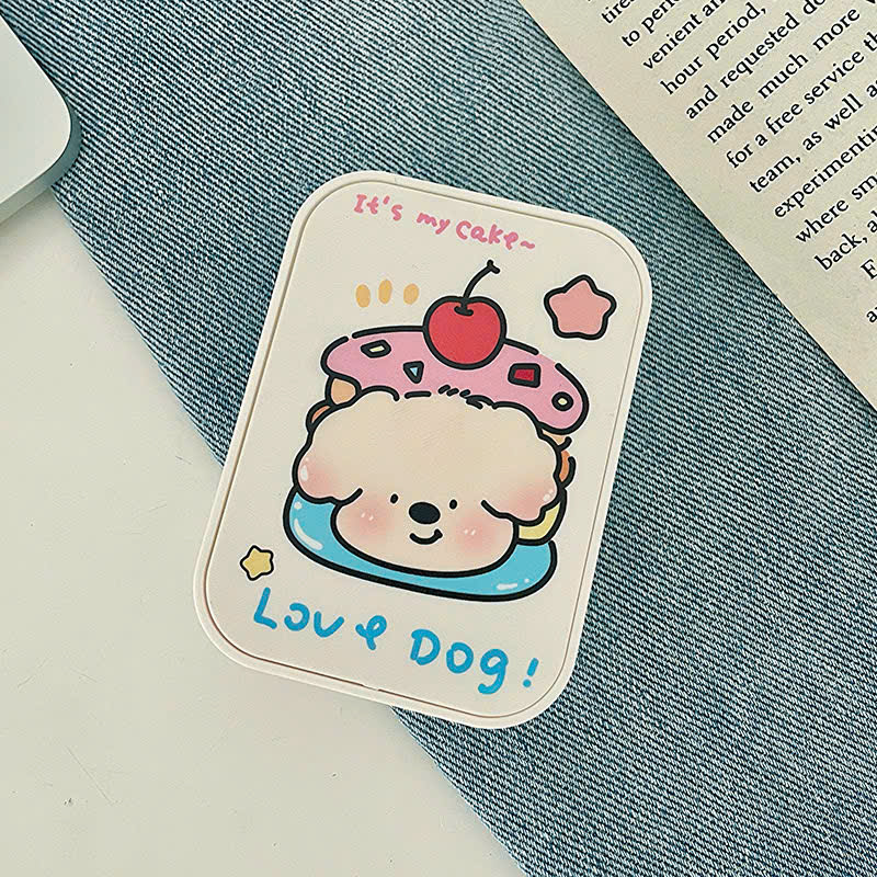 Khay Đựng 2 Đôi Lens - Love Dog