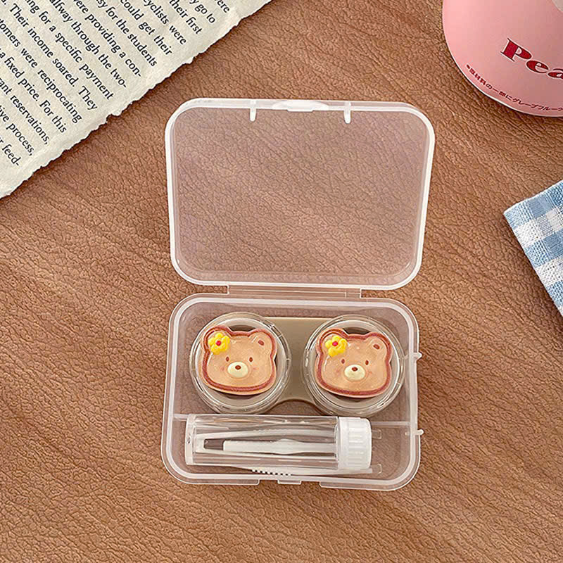 Khay Đựng Lens Charm Sweet Box Kèm Ống Chiết Ngâm