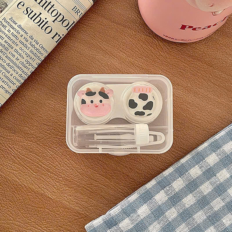 Khay Đựng Lens Charm Sweet Box Kèm Ống Chiết Ngâm