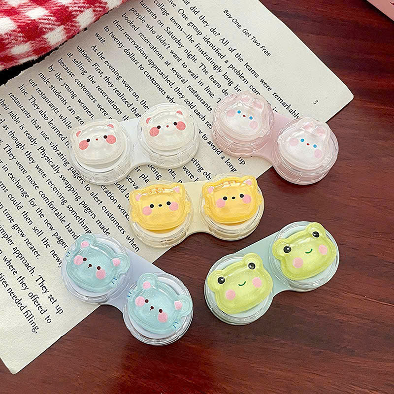 Khay Đựng Charm Kính Áp Tròng Kawaii Lens Box