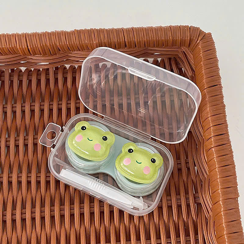 Khay Đựng Charm Kính Áp Tròng Kawaii Lens Box