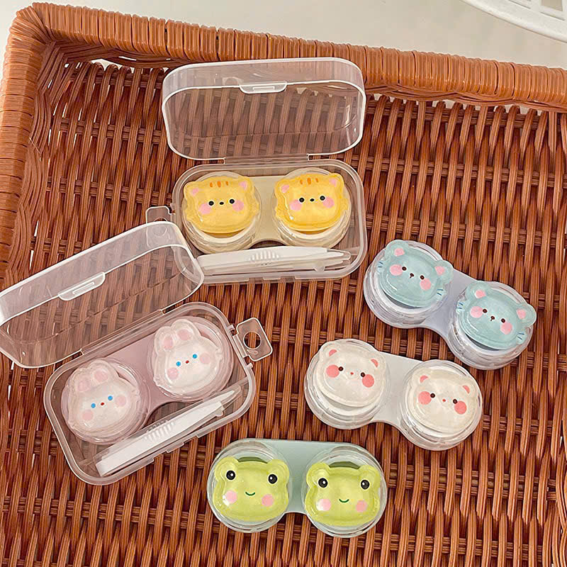 Khay Đựng Charm Kính Áp Tròng Kawaii Lens Box