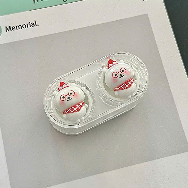 Khay Charm Đựng Kính Áp Tròng Sweet Bear