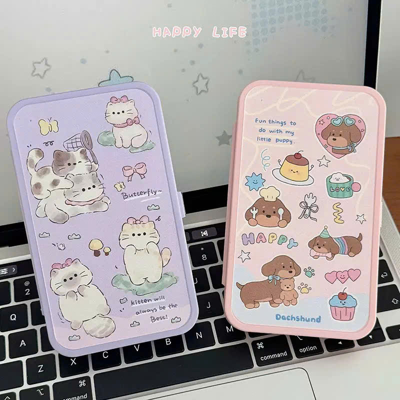 Khay Đựng 6 Cặp Lens Happy Life