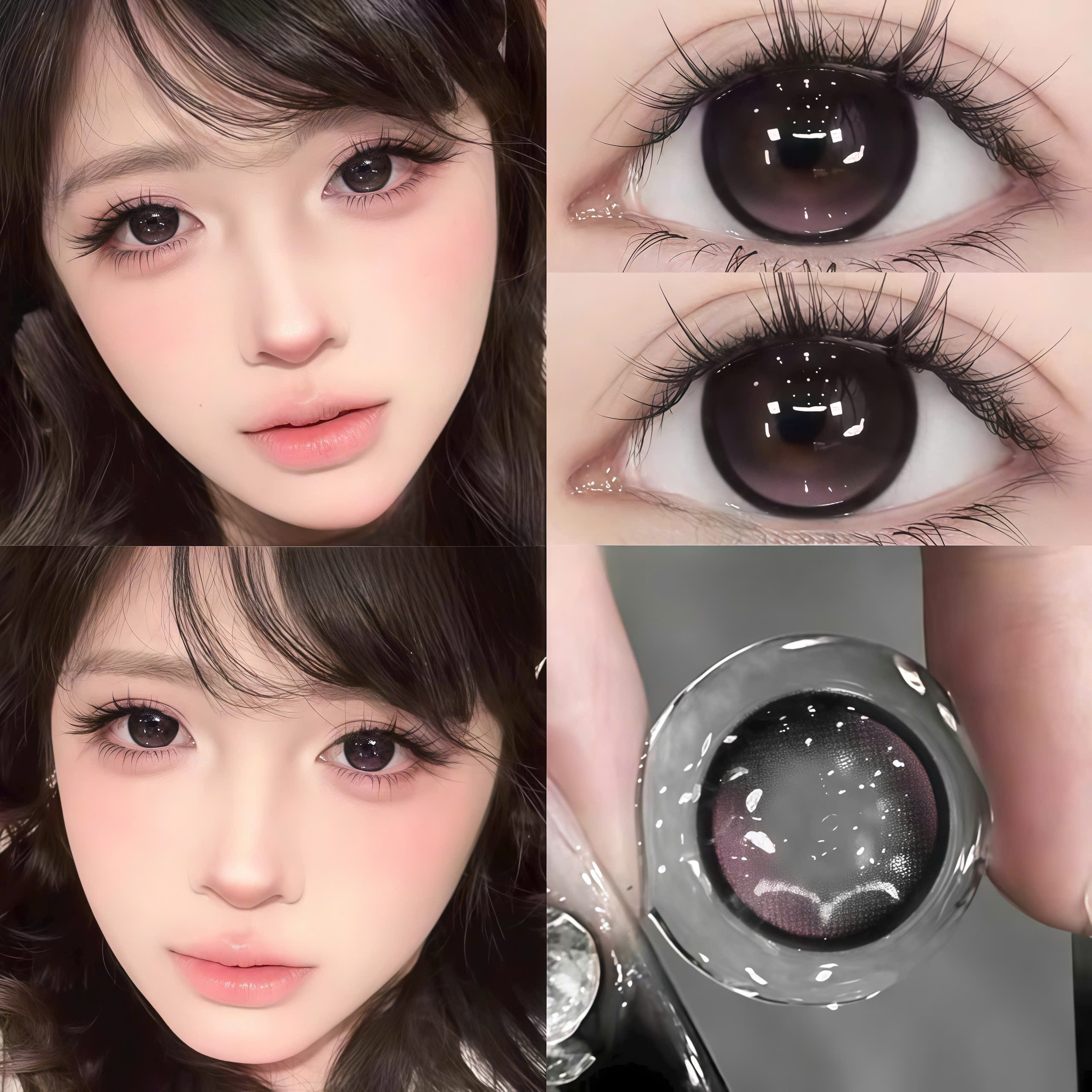 Kính Áp Tròng Màu Hồng Sweet Pink 14.5mm