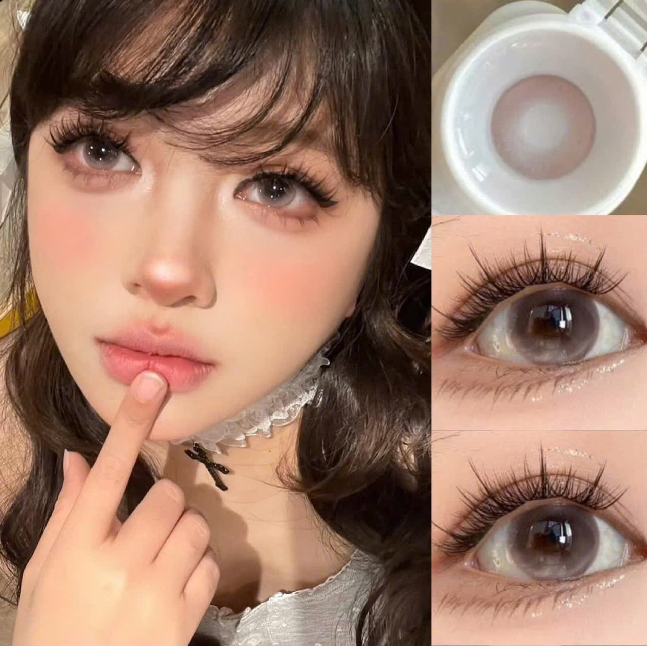 Kính Áp Tròng Màu Hồng Venus Pink
