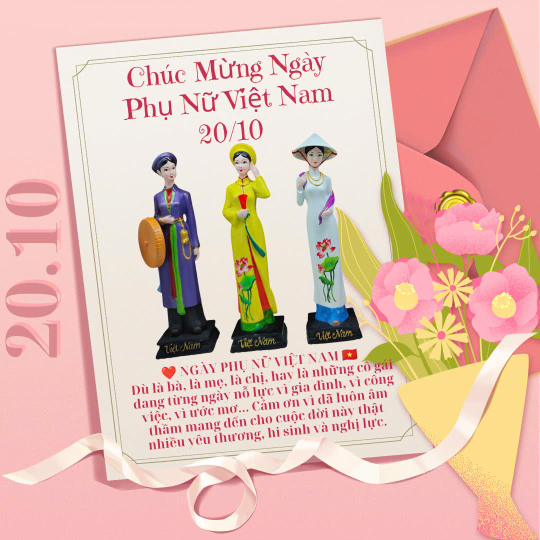 20/10 Ngày Phụ Nữ Việt Nam
