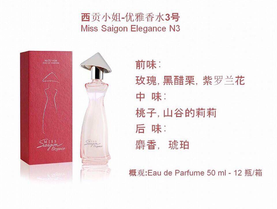 Miss Saigon Elegance Ruby N3 50ml