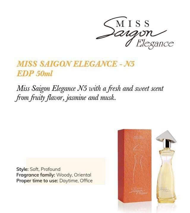 Miss Saigon Elegance Amber N5 50ml