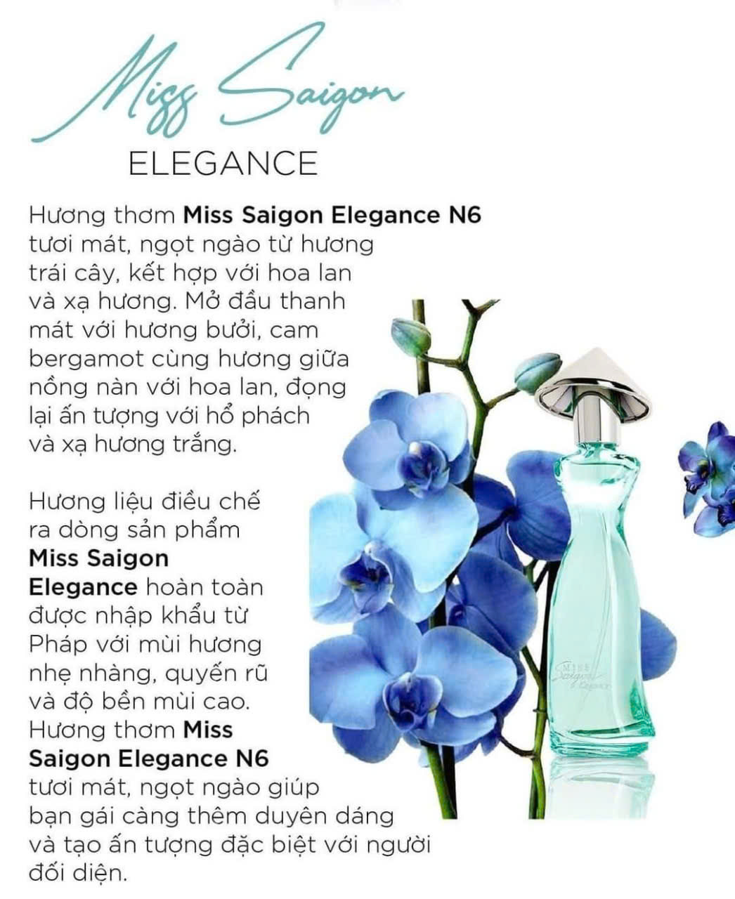 Miss Saigon Elegance Jade N6 50ml