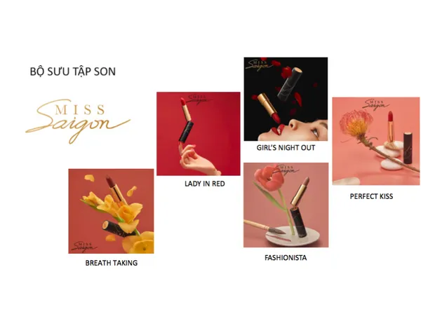 Miss Saigon Lipstick Lady In Red
