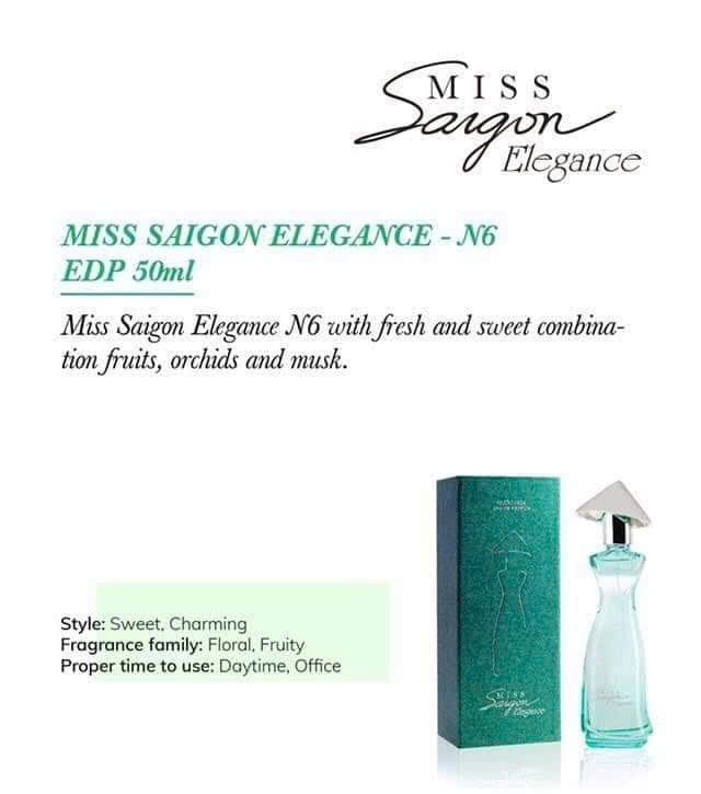 Miss Saigon Elegance Jade N6 50ml