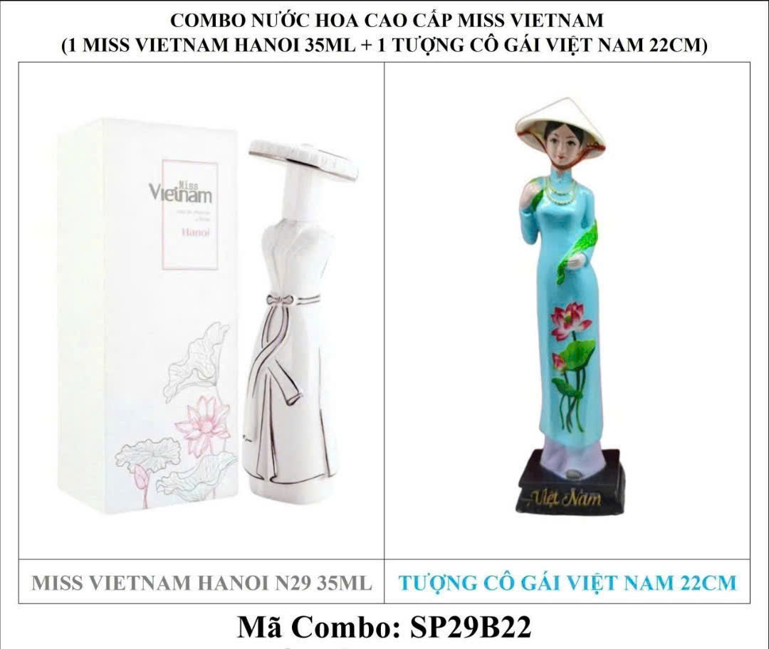 Combo Nước Hoa Miss Vietnam