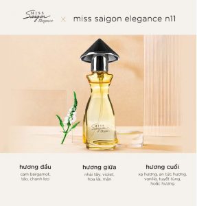 Bộ Sưu Tập Miss Saigon Elegance 15ml x 5